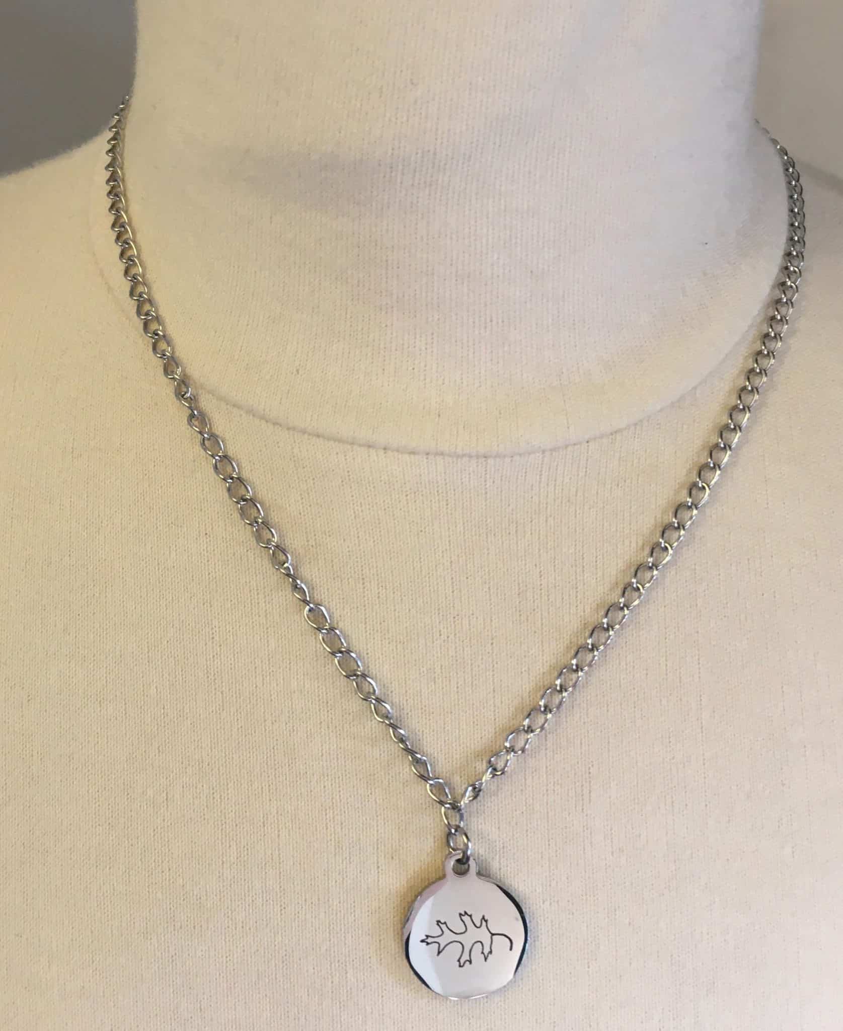 Necklace with Thoreau Sketch | The Walden Woods Project